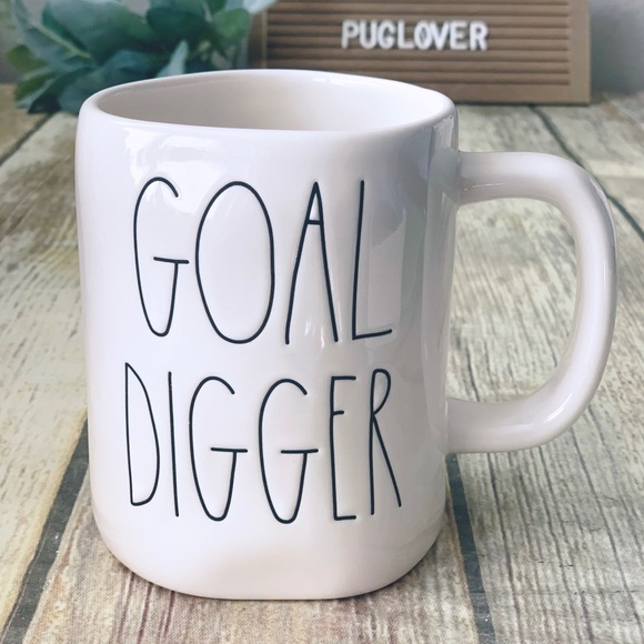 RAE DUNN mug { GOAL DIGGER }